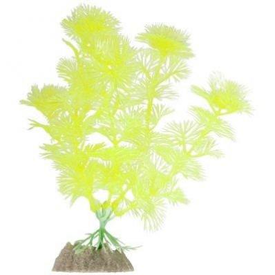 Растение флуоресцирующее GloFish желтое М 15 см