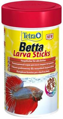 Tetra Betta Larva Sticks 100 мл. купить в Амигофиш