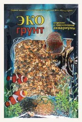 Грунт для аквариума ЭКОгрунт Галька Каспий 2-4 мм