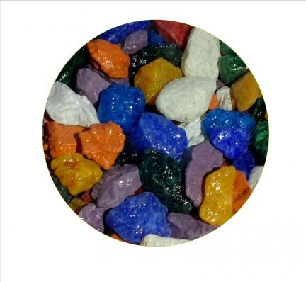 Грунт для аквариума ЭКОгрунт Мраморная крошка Микс 5-10мм