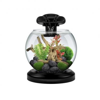 Аквариум Tetra Cascade Globe Duo Waterfall 6,8л круглый с LED светильником черный