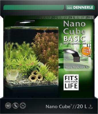 Аквариум Dennerle Nano Cube Basic на 20л Style LED M