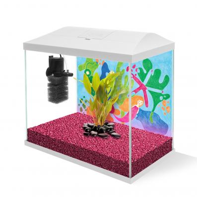 Аквариум детский LEDDY MINI 35 Белый/ 19л прямой