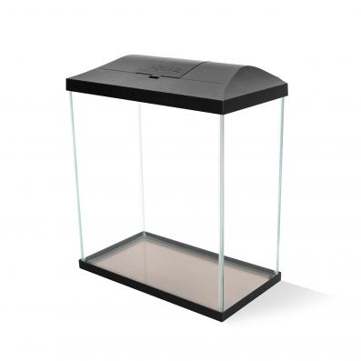 Аквариум Aquael LEDDY MINI 30 черный,12,6 л прямой