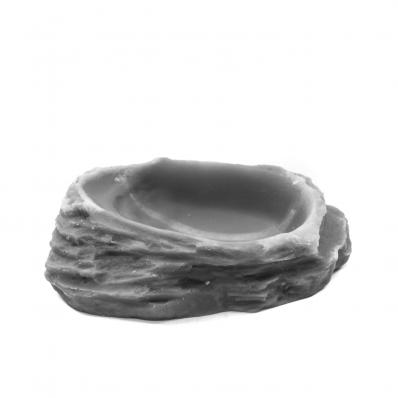LUCKY REPTILE Кормушка-поилка для рептилий "Granite", 7.5x6x2см (Германия)