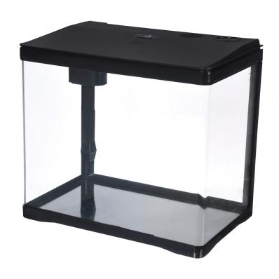 Аквариум PRIME, 33л, черный, с LED светильником, фильтром и кормушкой