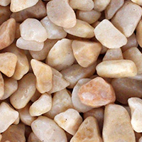 UDeco Canyon Beige - Натуральный грунт "Бежевый гравий", 4-6 мм, 6 л