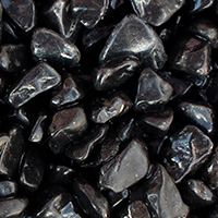 UDeco Canyon Black - Натуральный грунт "Черный гравий", 4-6 мм, 2 л