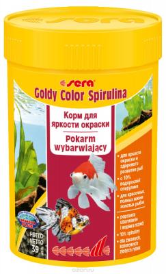 Корм для рыб SERA Goldy Color Spirulina 100 мл (39 г)